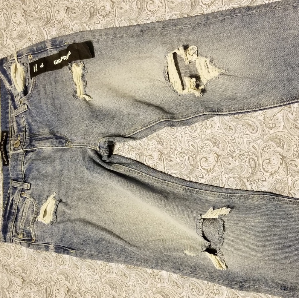 Gap size 8 Girlfriend Jean's- New